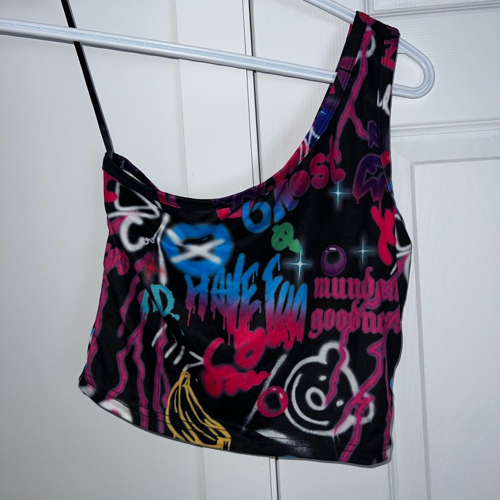 Graphic Print Women's Top